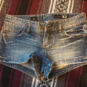 Express jean shorts